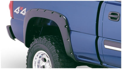 Bushwacker 21-22 Chevrolet Colorado 61.7in Bed Fleetside FF Pocket Style Flares 4pc - Smooth Black