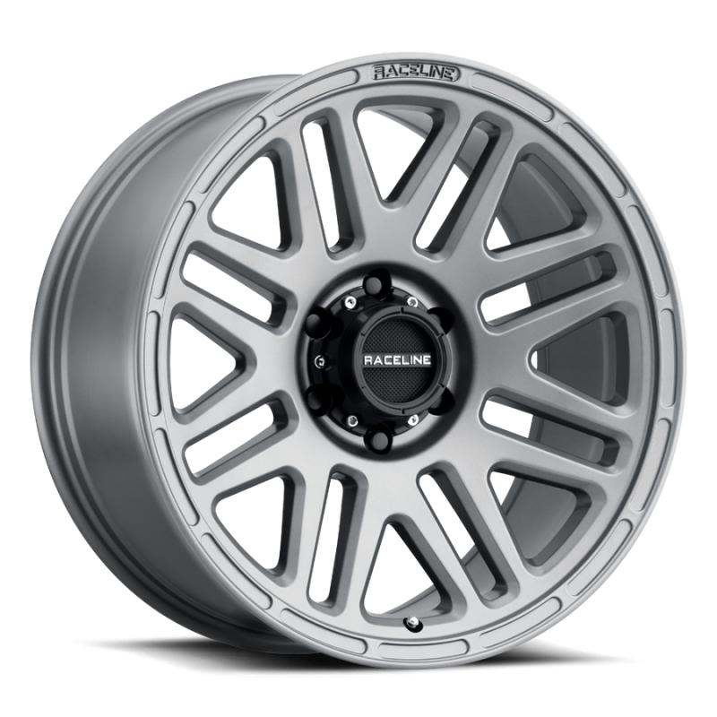 Raceline 944GS Outlander 20x9in / 6x139.7 BP / 18mm Offset / 106.1mm Bore - Greystone Wheel