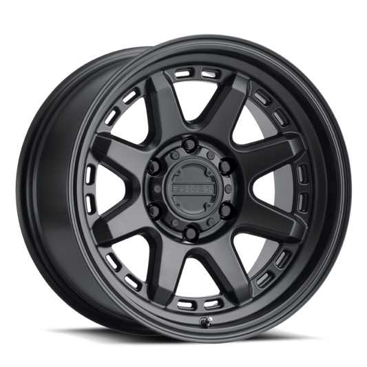 Raceline 947B Scout 20x10in / 5x127 BP / -19mm Offset / 78.1mm Bore - Satin Black Wheel