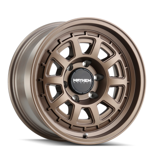 Mayhem 8303 Voyager 17x8.5 / 6x135 BP / 18mm Offset / 87.1mm Hub Dark Bronze Wheel