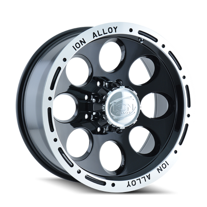 ION Type 174 17x9 / 6x135 BP / 0mm Offset / 87mm Hub Black/Machined Wheel