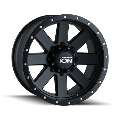 ION Type 134 17x8.5 / 6x139.7 BP / 6mm Offset / 106mm Hub Matte Black/Black Beadlock Wheel