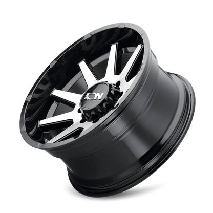 ION Type 143 20x9 / 6x135 BP / 0mm Offset / 87.1mm Hub Black/Machined Wheel