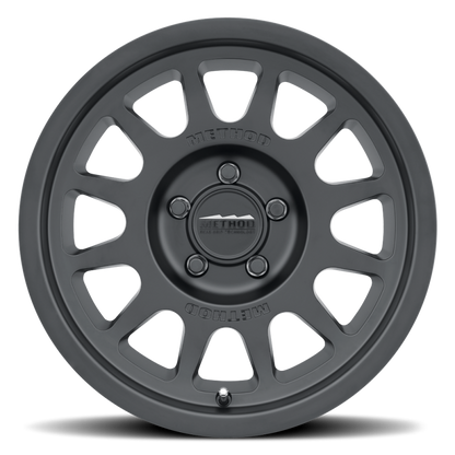 Method MR703 15x7 +15mm Offset 5x100 56.1mm CB Matte Black Wheel