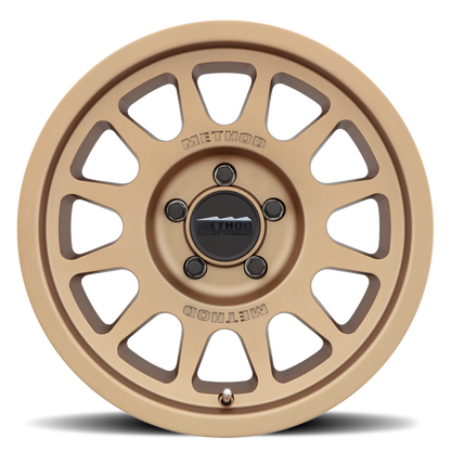 Method MR703 17x7.5 +50mm Offset 5x160 65mm CB Method Bronze Wheel