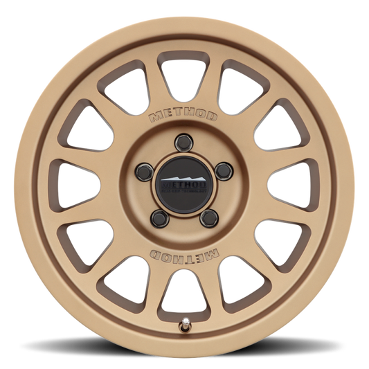 Method MR703 17x8.5 +25mm Offset 5x5 71.5mm CB Method Bronze Wheel