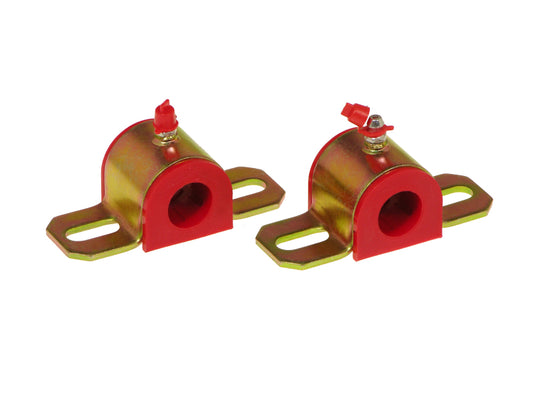 Prothane Universal Greasable Sway Bar Bushings - 3/4in - Type A Bracket - Red