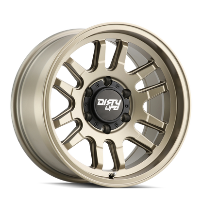 Dirty Life 9310 Canyon 17x9 / 6x135 BP / 0mm Offset / 87.1mm Hub Satin Gold Wheel