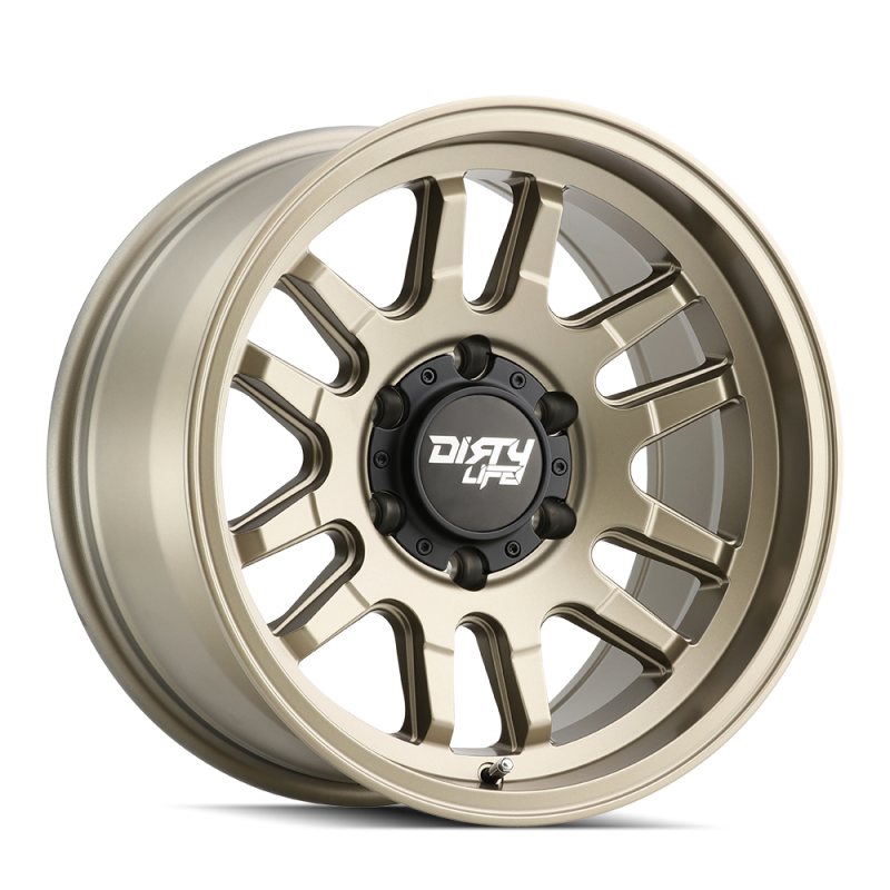 Dirty Life 9310 Canyon 17x9 / 5x150 BP / 0mm Offset / 110mm Hub Satin Gold Wheel