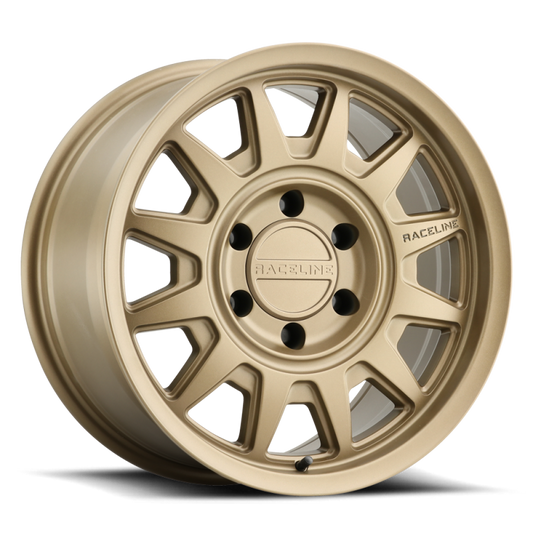 Raceline 952BZ Aero 17x8.5in / 6x135 BP / 0mm Offset / 87.1mm Bore - Bronze Wheel