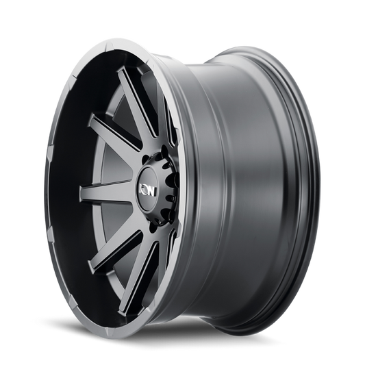 ION Type 143 20x9 / 5x139.7 BP / 18mm Offset / 108mm Hub Matte Black Wheel