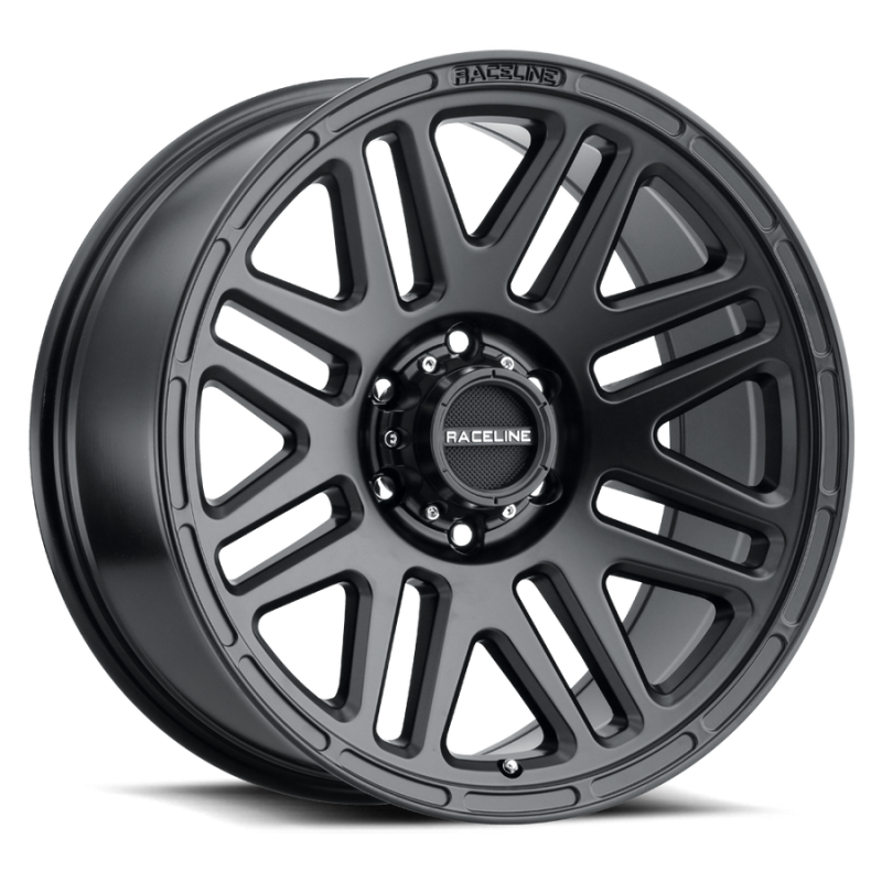 Raceline 944B Outlander 20x9in / 8x180 BP / 18mm Offset / 124.2mm Bore - Satin Black Wheel