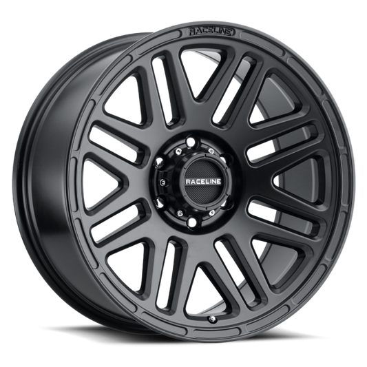 Raceline 944B Outlander 18x9in / 6x139.7 BP / -12mm Offset / 106.1mm Bore - Satin Black Wheel