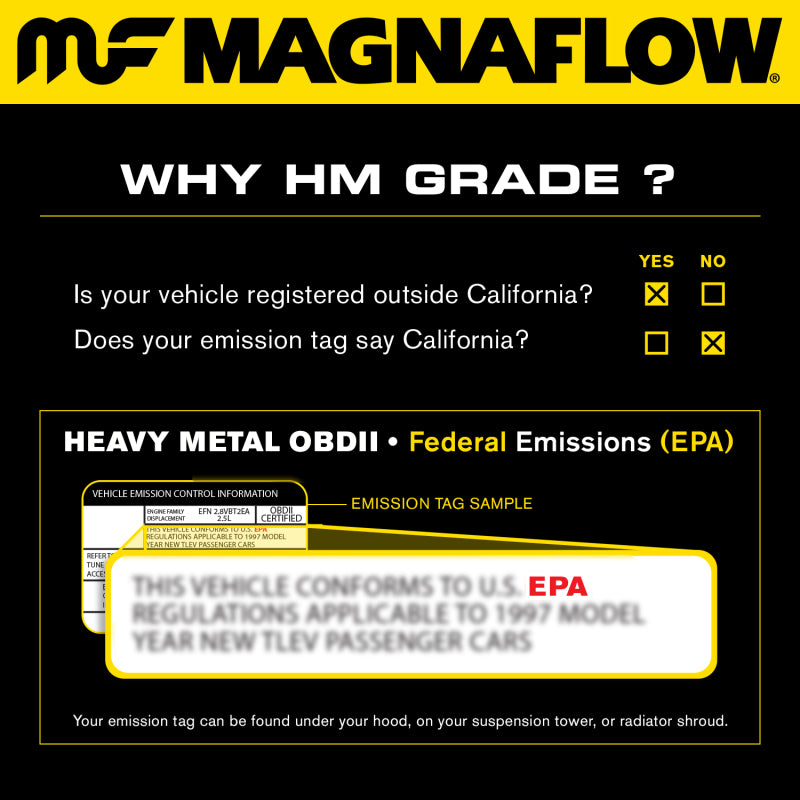 MagnaFlow Conv DF 00-04 Ford E150 4.6L Passenger Side