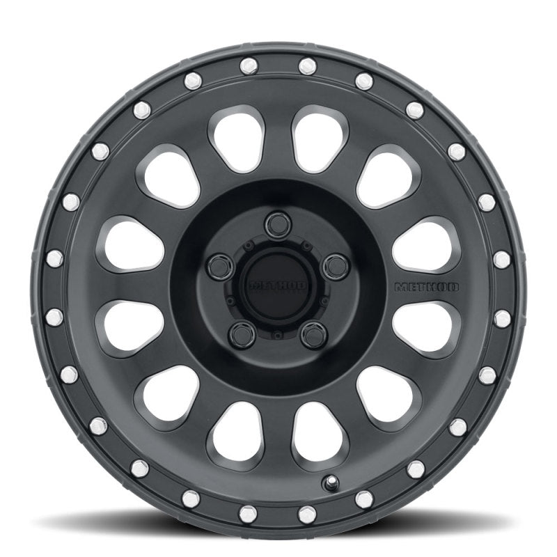 Method MR315 17x9 -12mm Offset 5x5 71.5mm CB Matte Black Wheel