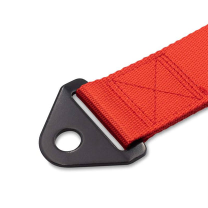 BLOX Racing Universal Tow Strap With BLOX Logo - Red