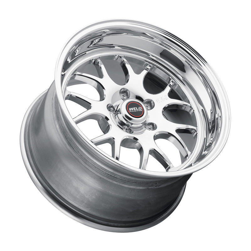 Weld S77 18x11 / 5x115mm BP / 6.1in. BS Polished Wheel - Non-Beadlock