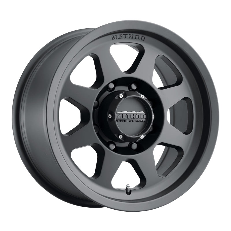 Method MR701 17x8.5 0mm Offset 8x170 130.81mm CB Matte Black Wheel