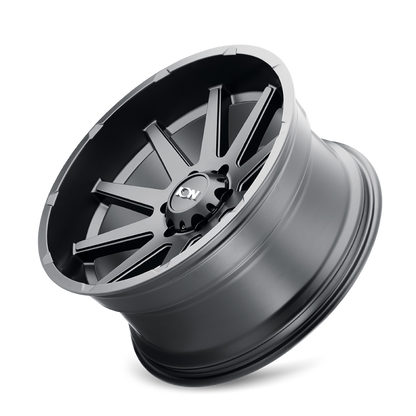 ION Type 143 20x9 / 8x165.1 BP / 0mm Offset / 125.2mm Hub Matte Black Wheel