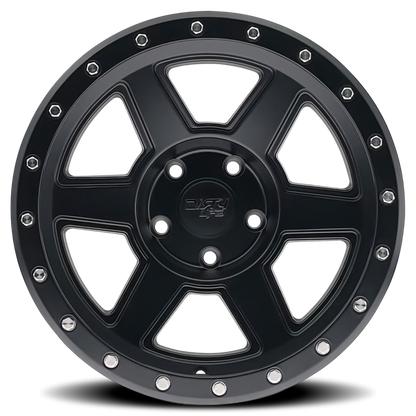 Dirty Life 9315 Compound 17x9 / 6x139.7 BP / -12mm Offset / 106mm Hub Matte Black Wheel