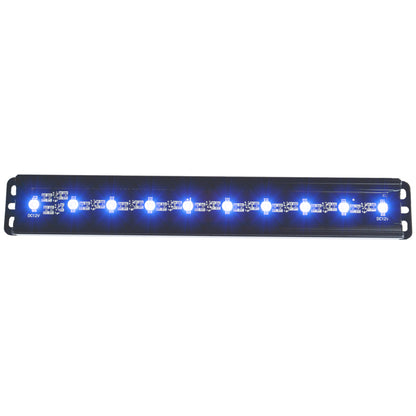 ANZO Universal 12in Slimline LED Light Bar (Blue)