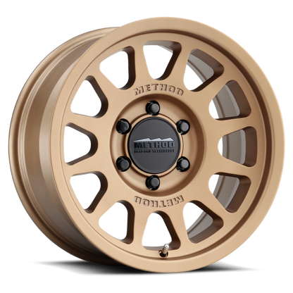 Method MR703 17x8.5 +35mm Offset 6x5.5 106.25mm CB Method Bronze Wheel