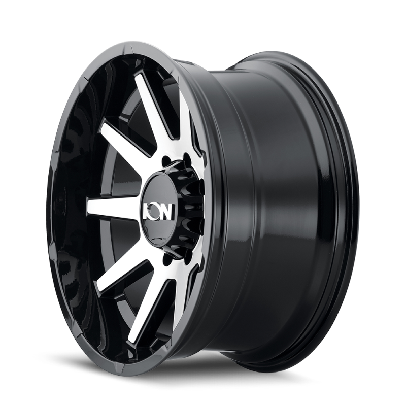 ION Type 143 20x10 / 6x139.7 BP / -19mm Offset / 106mm Hub Black/Machined Wheel