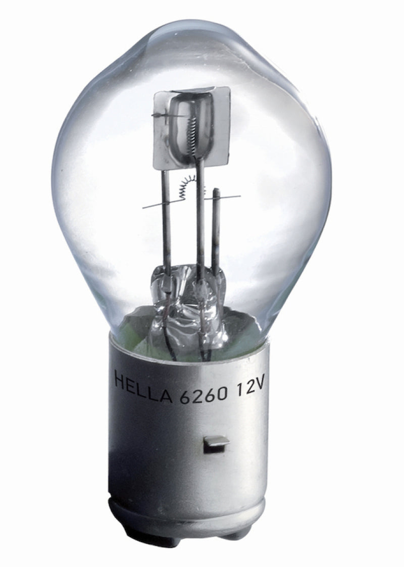 Hella Bulb 6260 12V 60/60W Ba20D B11 S2