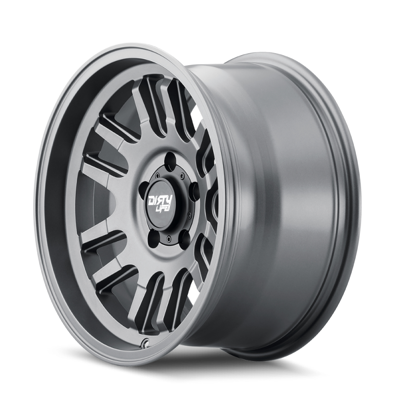 Dirty Life 9310 Canyon 17x9 / 5x139.7 BP / 0mm Offset / 108.1mm Hub Satin Graphite Wheel