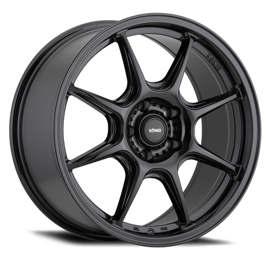 Konig Lockout 18x8.5 5x100 ET43 Gloss Black