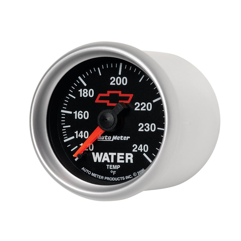 Autometer Sport-Comp II 2-1/16in 120-240 Deg Mechanical Water Temp Gauge - Bowtie Black