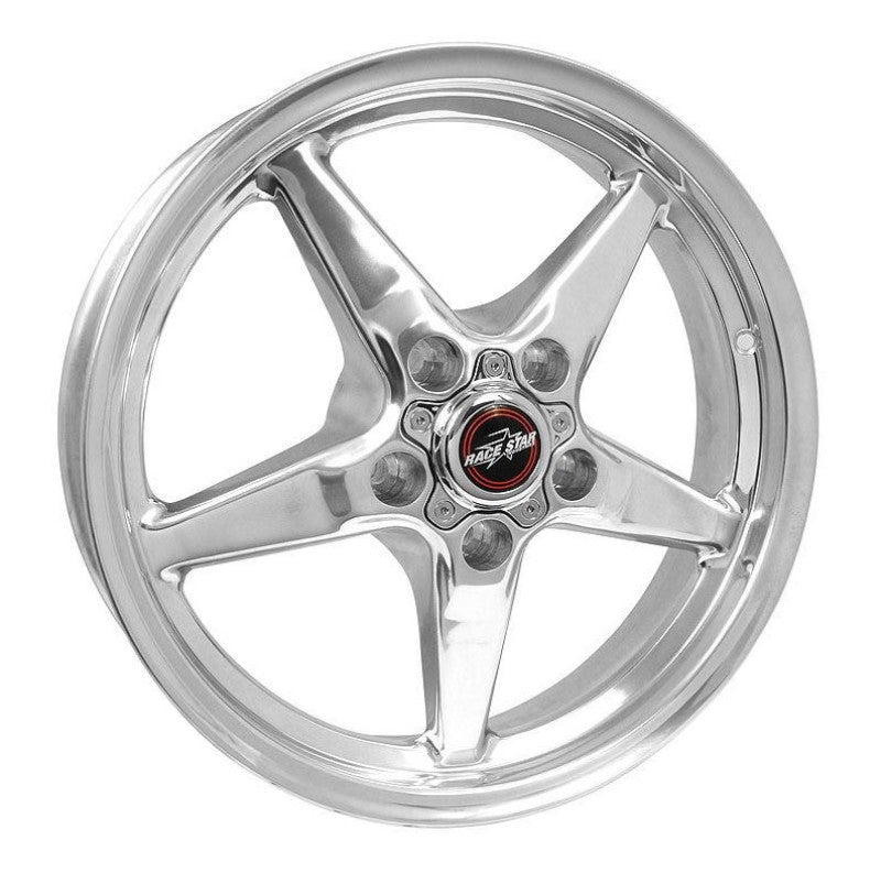 Race Star 92 Drag Star 17x4.50 5x4.75bc 2.25bs Direct Drill Polished Wheel