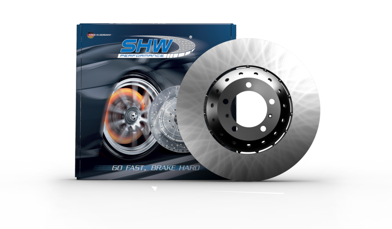 SHW 19-20 Ford Mustang Shelby GT350 5.2L (From 2/4/2019) Rear Smooth Lightweight Brake Rotor