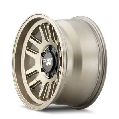 Dirty Life 9310 Canyon 17x9 / 6x135 BP / 0mm Offset / 87.1mm Hub Satin Gold Wheel