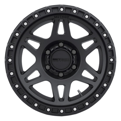 Method MR312 17x8.5 0mm Offset 6x120 67mm CB Matte Black Wheel