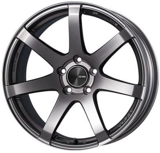 Enkei PF07 18x10.5 5x114.3 25mm Offset Dark Silver Wheel *Special Order/No Cancel*