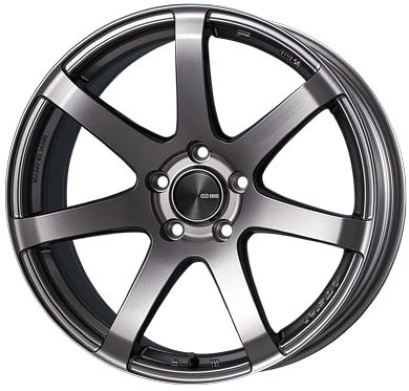 Enkei PF07 18x10.5 5x114.3 15mm Offset Dark Silver Wheel *Special Order/No Cancel*