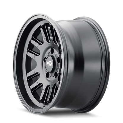 Dirty Life 9310 Canyon 17x9 / 5x127 BP / -12mm Offset / 71.5mm Hub Matte Black Wheel