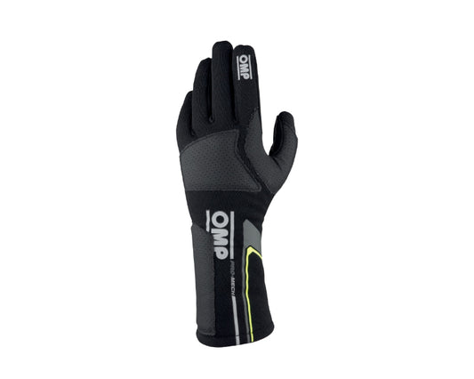 OMP Pro Mech Evo Gloves Black - Size L (Fia 8856-2018)