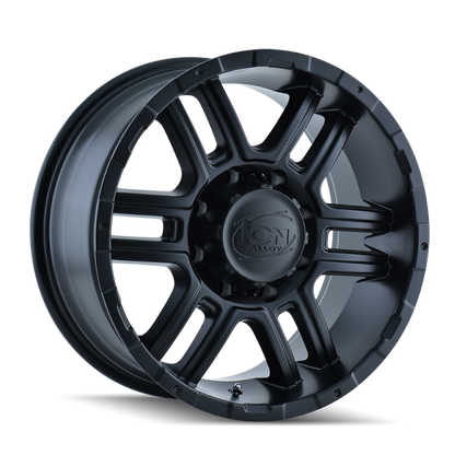 ION Type 179 17x8 / 5x114.3 BP / 10mm Offset / 83.82mm Hub Matte Black Wheel