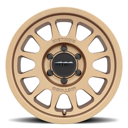 Method MR703 17x7.5 +50mm Offset 6x130 84.1mm CB Method Bronze Wheel