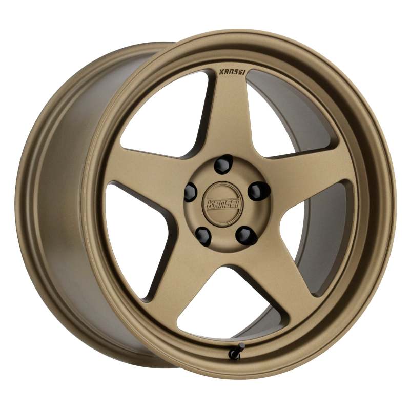 Kansei K12B Knp 17x9in / 5x100 BP / 35mm Offset / 73.1mm Bore - Bronze Wheel