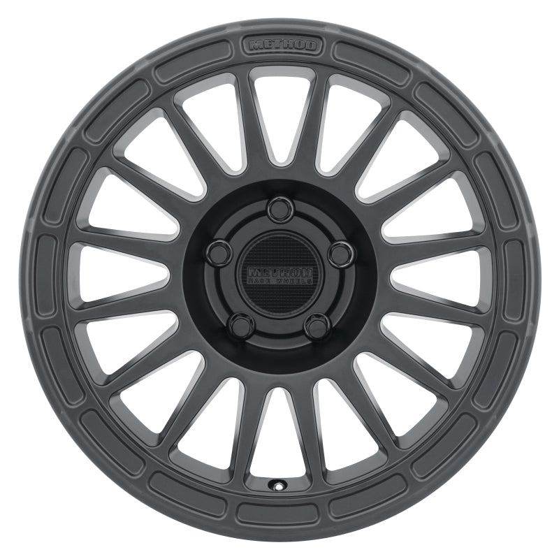 Method MR314 17x7.5 +25mm Offset 5x150 110.5mm CB Matte Black Wheel