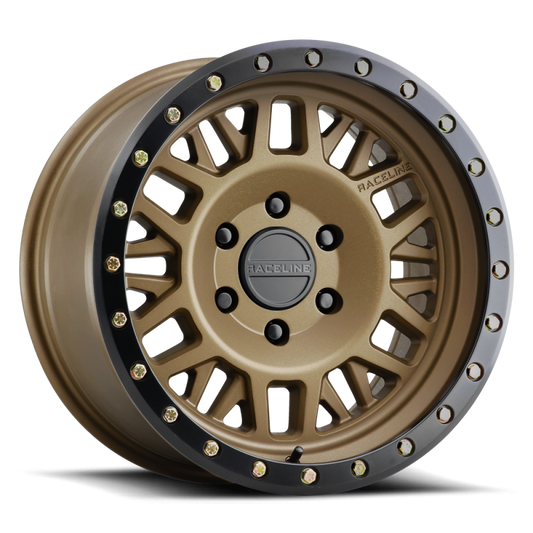 Raceline 951BZ Ryno 18x9in / 5x150 BP / 18mm Offset / 110.3mm Bore - Bronze Wheel