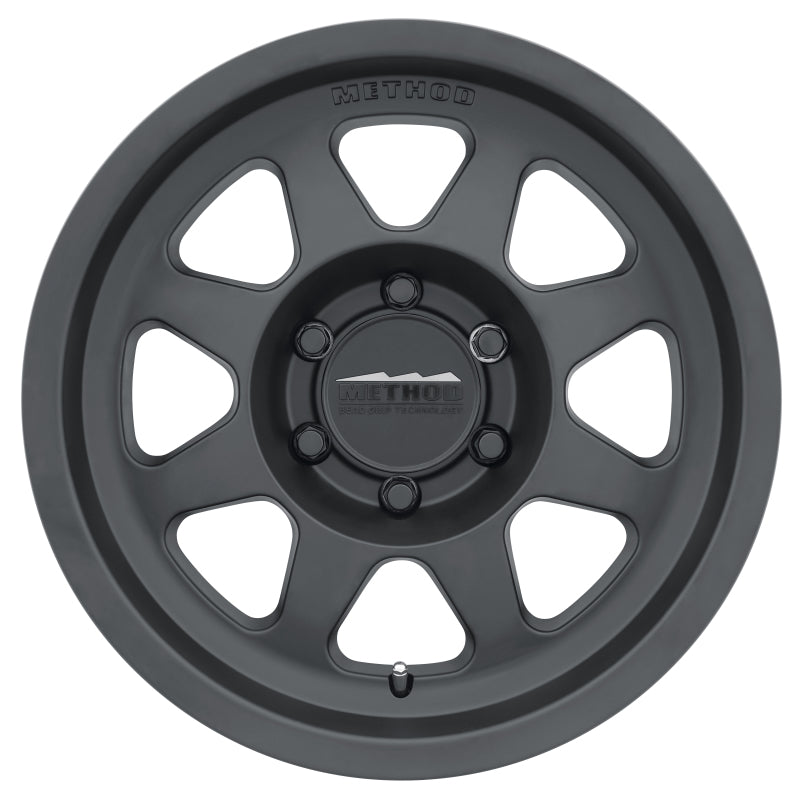 Method MR701 17x8.5 0mm Offset 6x5.5 106.25mm CB Matte Black Wheel