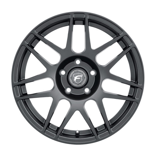 Forgestar F14 18x5.0 / 5x120 BP / ET-23 / 2.125in BS Satin Black Wheel