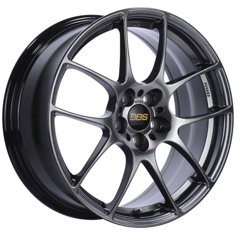 BBS RF 17x7.5 5x100 ET48 Diamond Black Wheel -70mm PFS/Clip Required