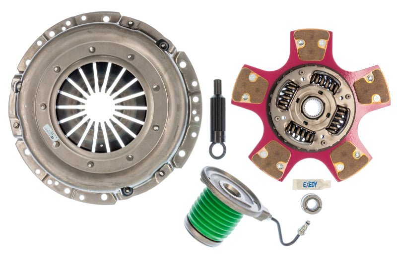 Exedy 2005-2010 Ford Mustang V8 Stage 2 Cerametallic Clutch Paddle Style Disc w/Hydraulic SC