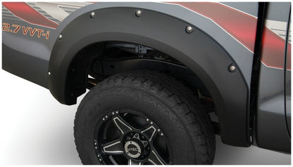 Bushwacker 11-13 Toyota Hilux Pocket Style Flares 2pc 59.8in Bed - Black