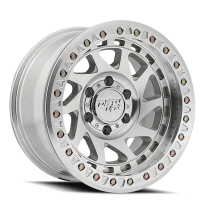 Dirty Life 9313 Enigma Race 17x9 / 5x127 BP / -38mm Offset / 78.1mm Hub Machined Wheel